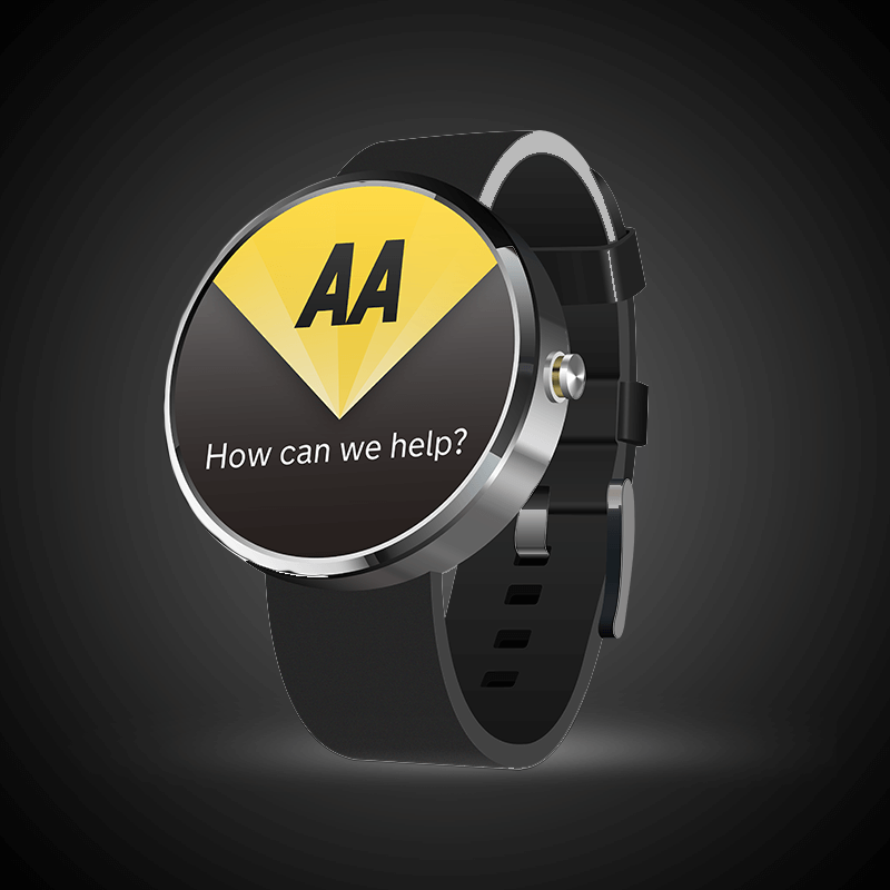 The AA app design