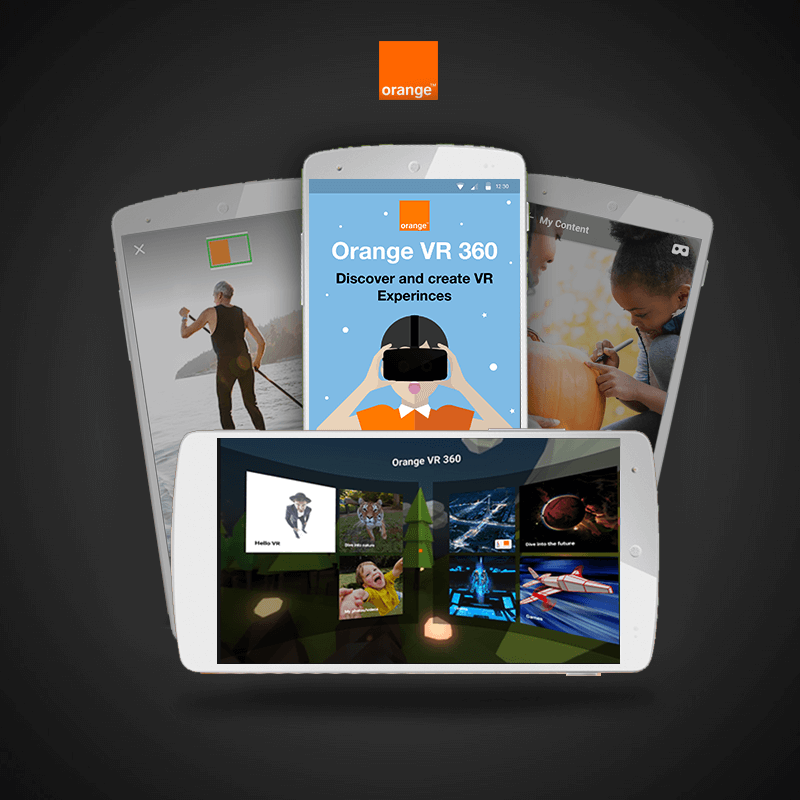 Orange VR 360 App