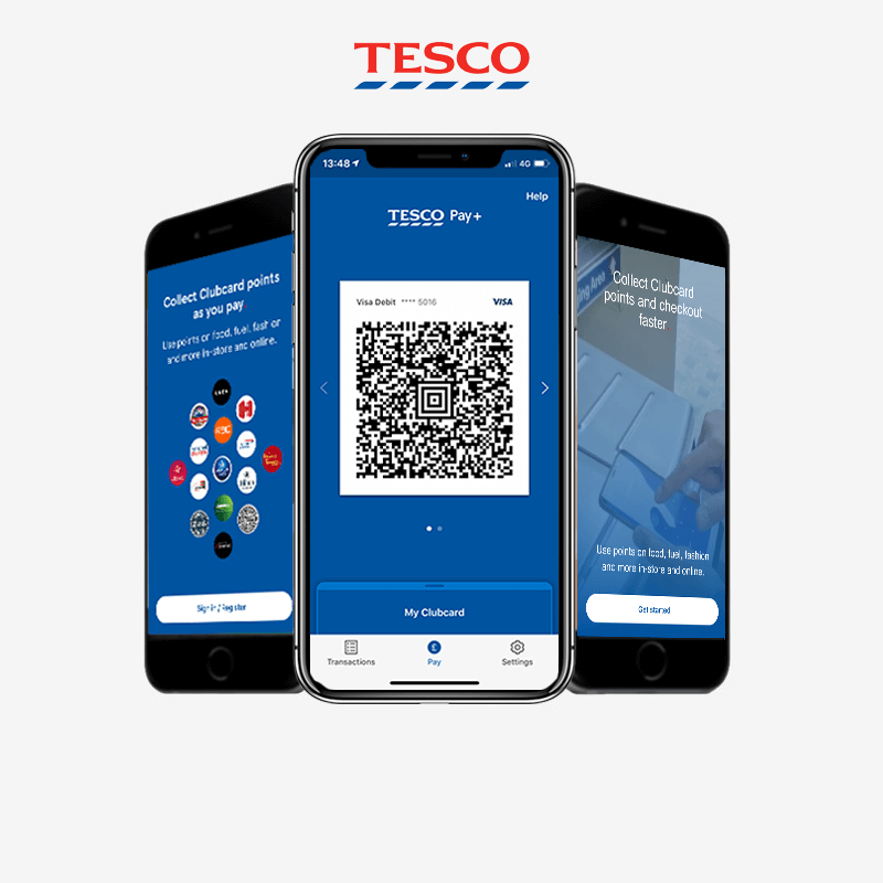 Tesco app design